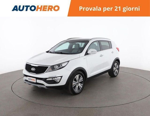 Bianco Usata 2015 Kia Sportage SUV | 13.599 € (Buon prezzo) - Immagine 1/2