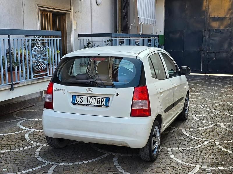 Usata Kia Picanto 61 CV (44 kW) 2005 Bianco Utilitaria