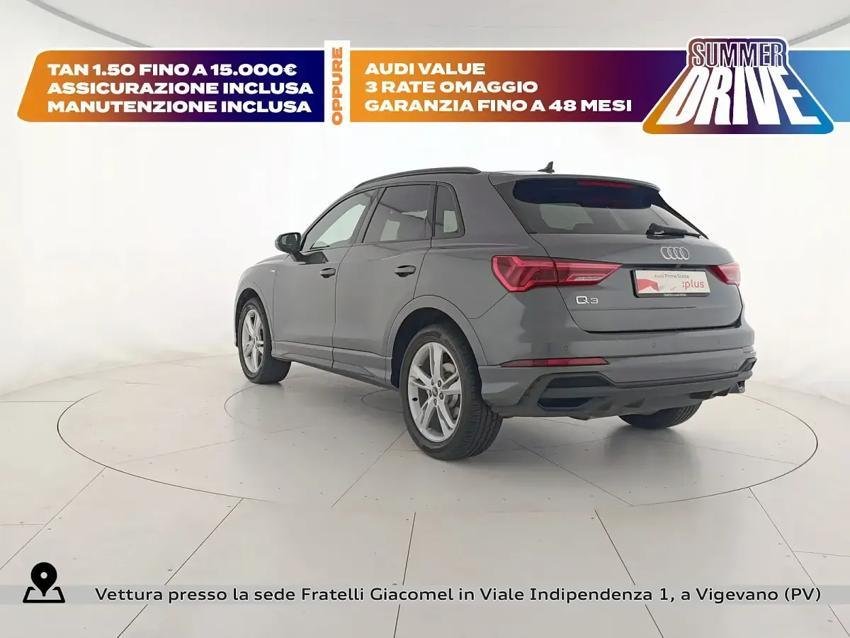Usata Audi Q3 S-Line 150 CV (110 kW) 2025 Grigio daytona perlato SUV