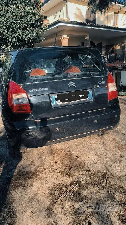 Usata Citroën C2 68 CV (50 kW) 2006 Nero Utilitaria