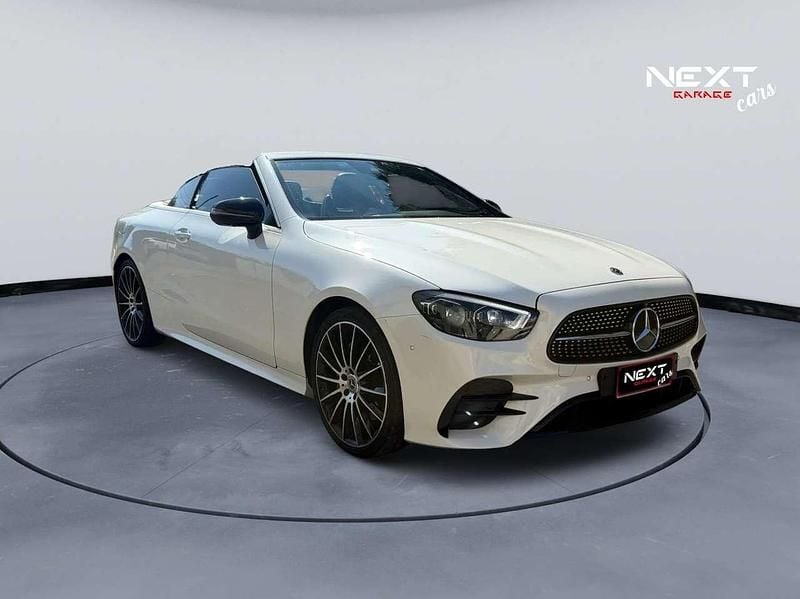 Bianco Usata 2021 Mercedes E220 Premium Plus Cabrio | 45.000 € (Buon prezzo) - Immagine 1/4