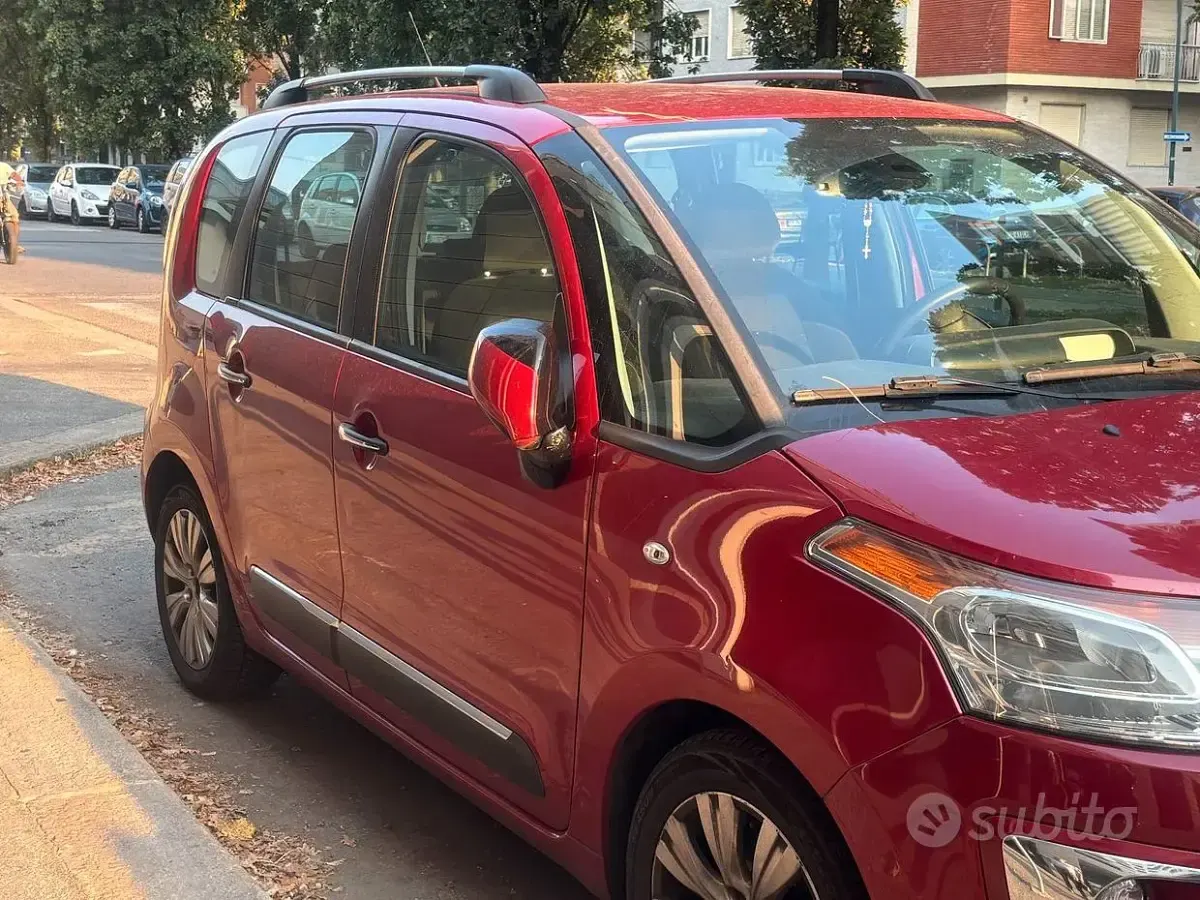 Usata Citroën C3 Picasso 92 CV (67 kW) 2014 Rosso Monovolume