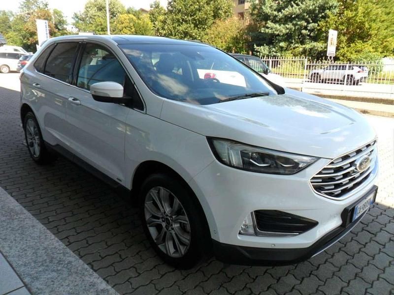 Usata Ford Edge Titanium S 238 CV (175 kW) 2020 Bianco frozen SUV