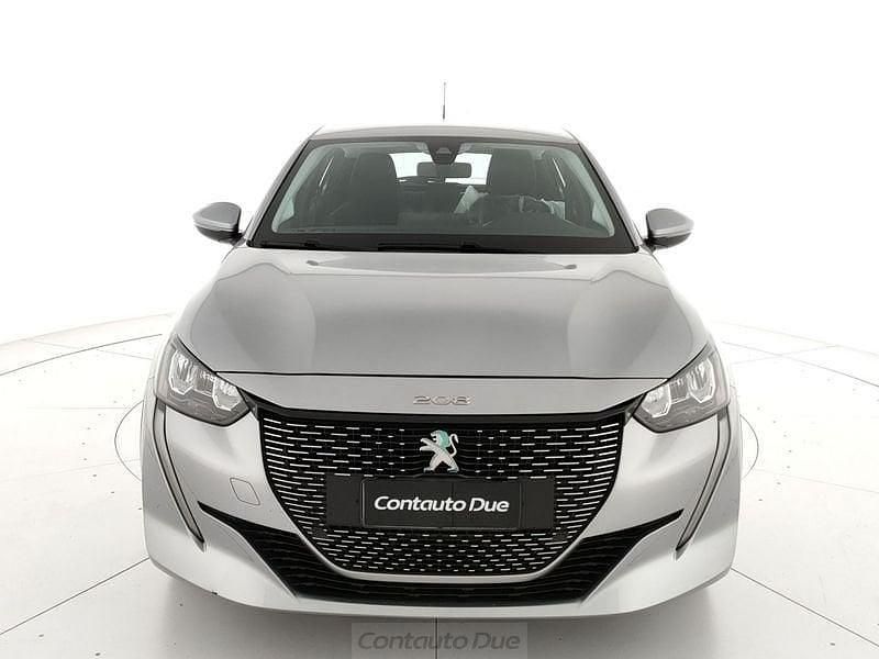 Usata Peugeot e-208 Active 57 kW (78 CV) 2021 Grigio artense Utilitaria