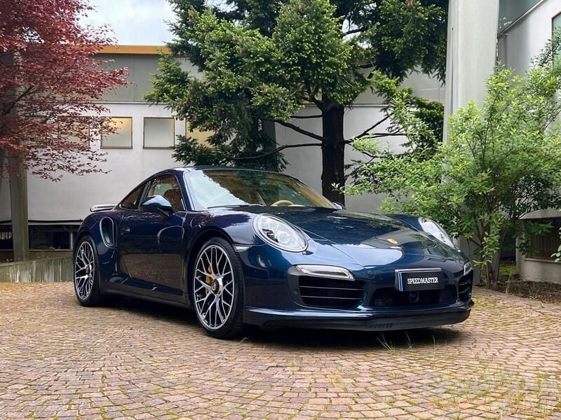 Blu/azzurro Usata 2013 Porsche 911 Turbo S Coupé | 120.000 € (Super prezzo) - Immagine 1/4