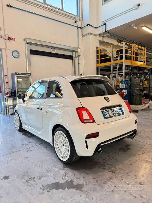 Usata Abarth 595 145 CV (106 kW) 2017 Bianco Berlina