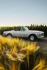 Usata Mercedes SL280 170 CV (125 kW) 1970 Argento Cabrio
