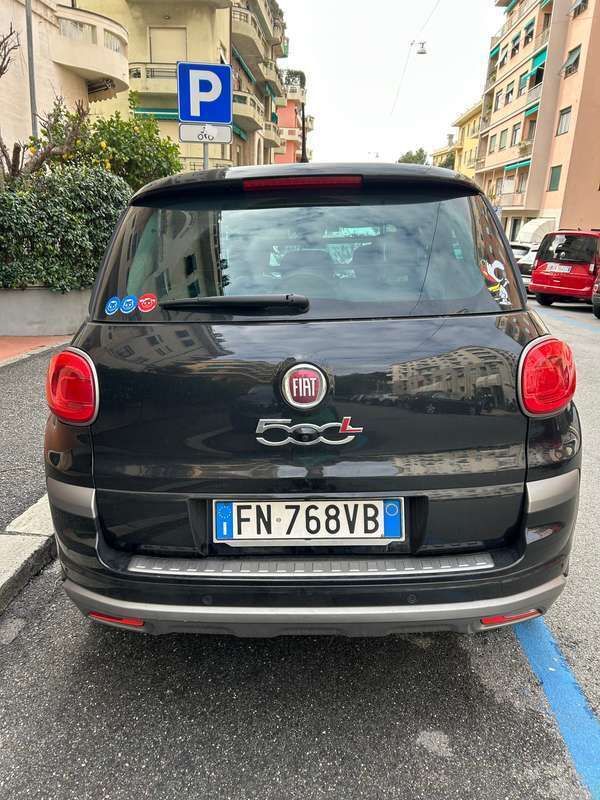 Usata Fiat 500L Cross 95 CV (69 kW) 2018 Nero Monovolume