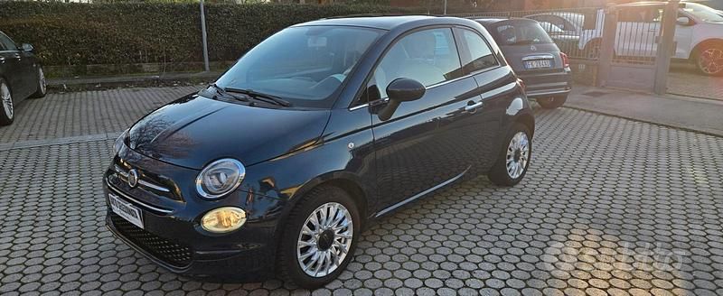 Usata Fiat 500 Lounge 69 CV (50 kW) 2018 Blu Berlina
