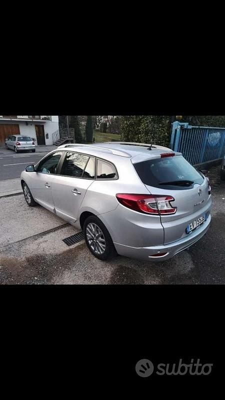 Usata Renault Mégane GrandTour 110 CV (80 kW) 2014 Grigio Station wagon