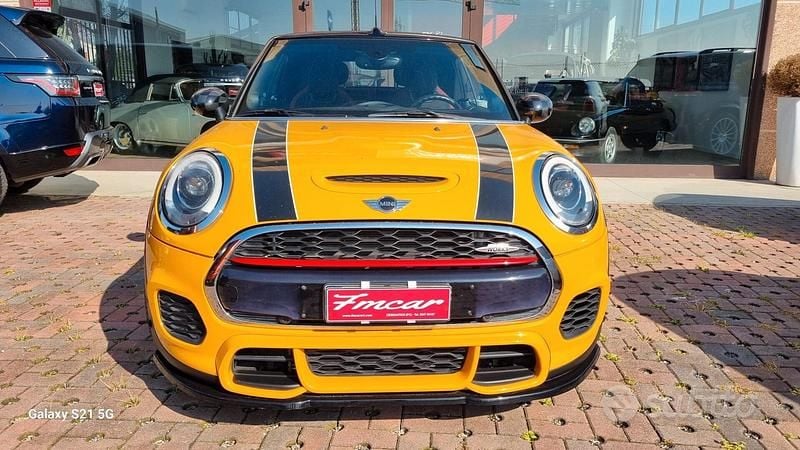 Usata Mini John Cooper Works Cabriolet Hype 231 CV (169 kW) 2017 Arancione Cabrio