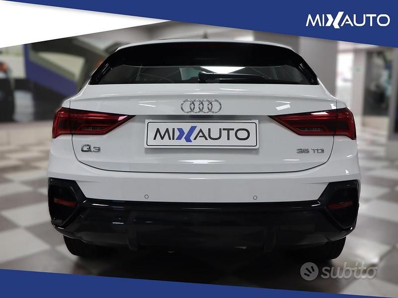 Usata Audi Q3 Sportback Advanced 150 CV (110 kW) 2021 Bianco SUV