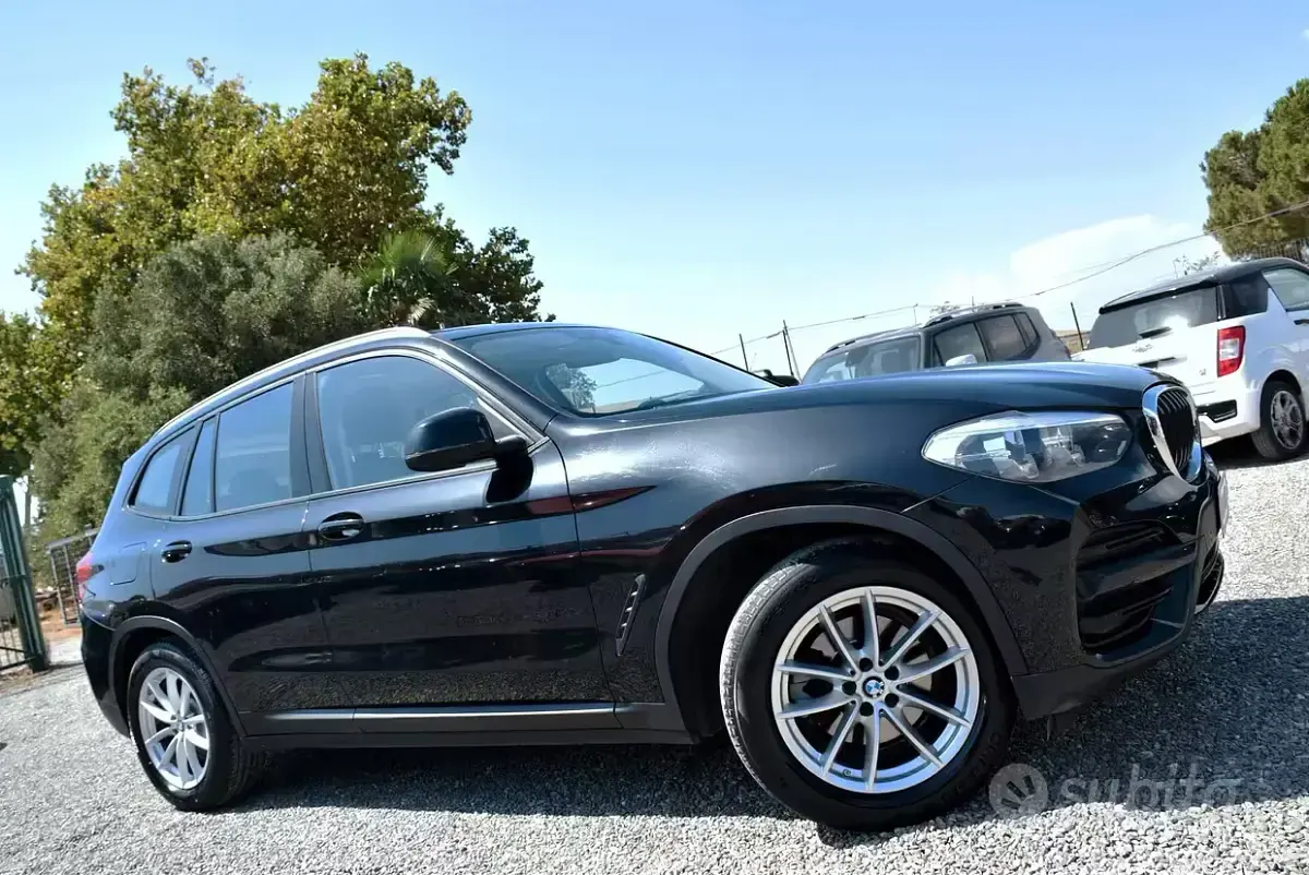 Usata BMW X3 Advantage 190 CV (139 kW) 2020 Nero SUV
