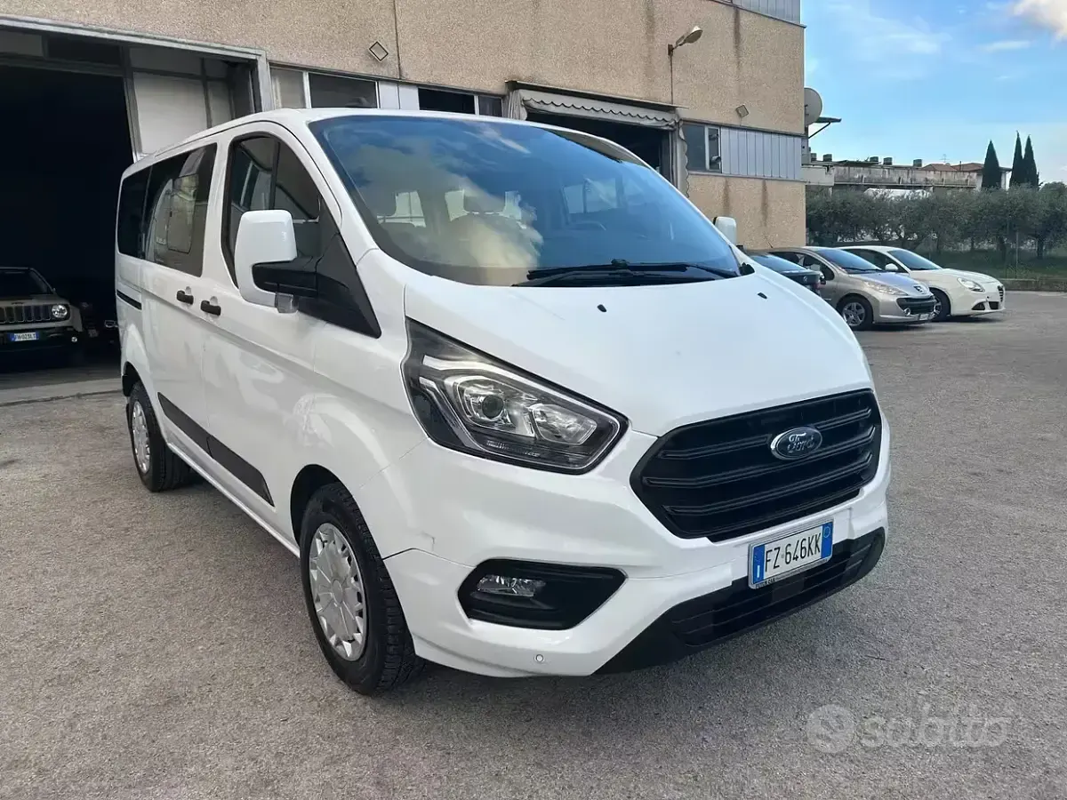 Usata Ford Transit Custom 131 CV (96 kW) 2019 Bianco Monovolume