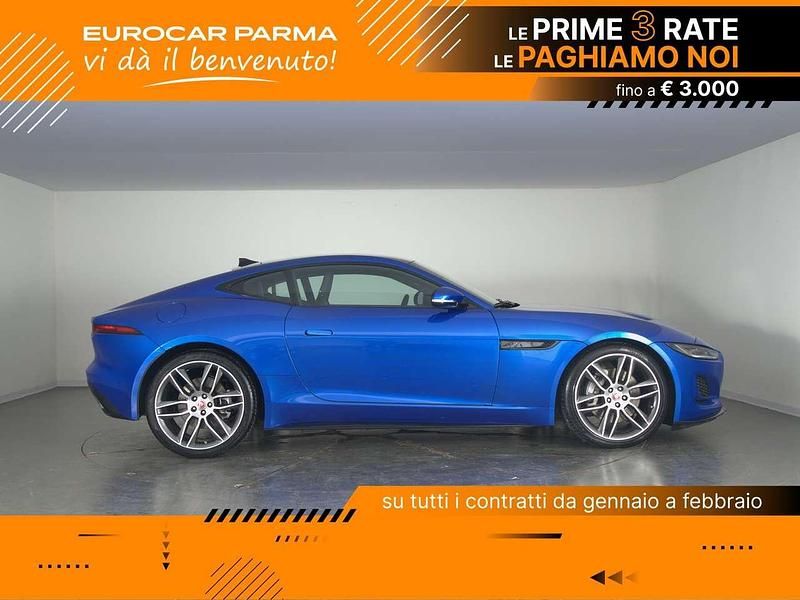 Usata Jaguar F-Type R-Dynamic 300 CV (220 kW) 2022 Blu Coupé
