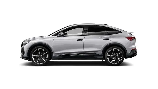 Nuova Audi Q4 e-tron S-Line 210 kW (286 CV) 2025 Argento floret metallizzato SUV