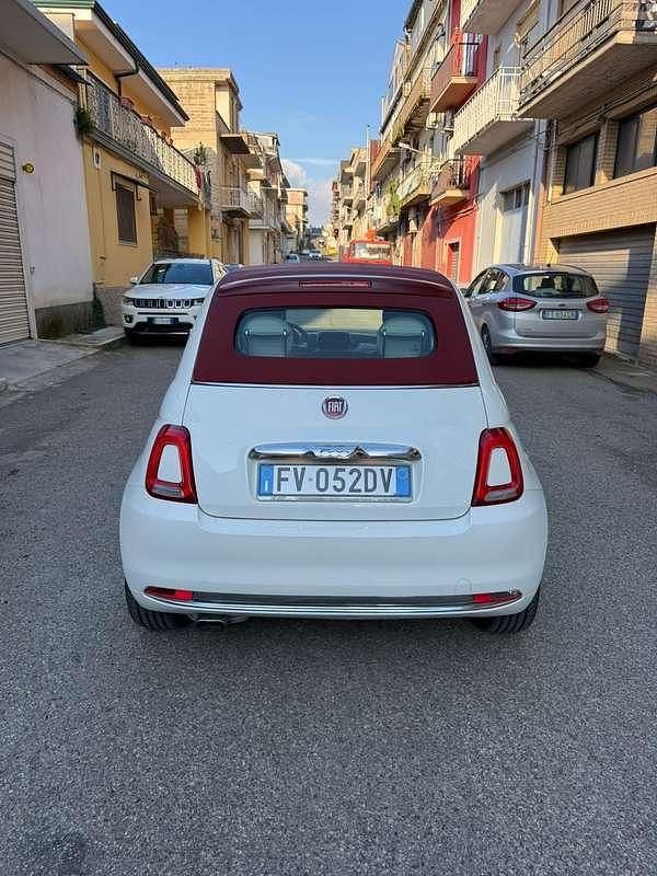 Usata Fiat 500C Lounge 69 CV (50 kW) 2017 Cabrio