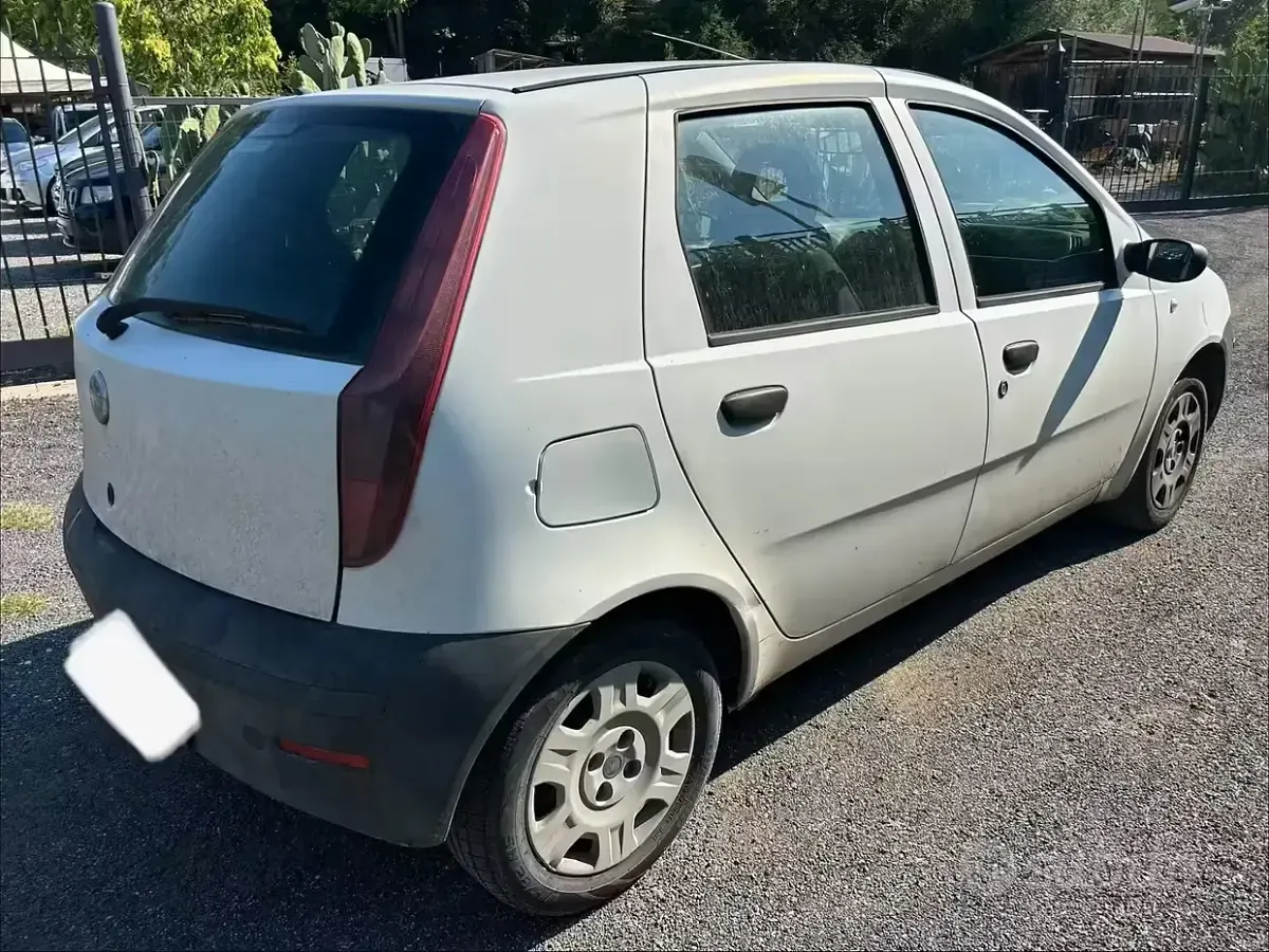 Usata Fiat Punto 60 CV (44 kW) 2005 Bianco Utilitaria
