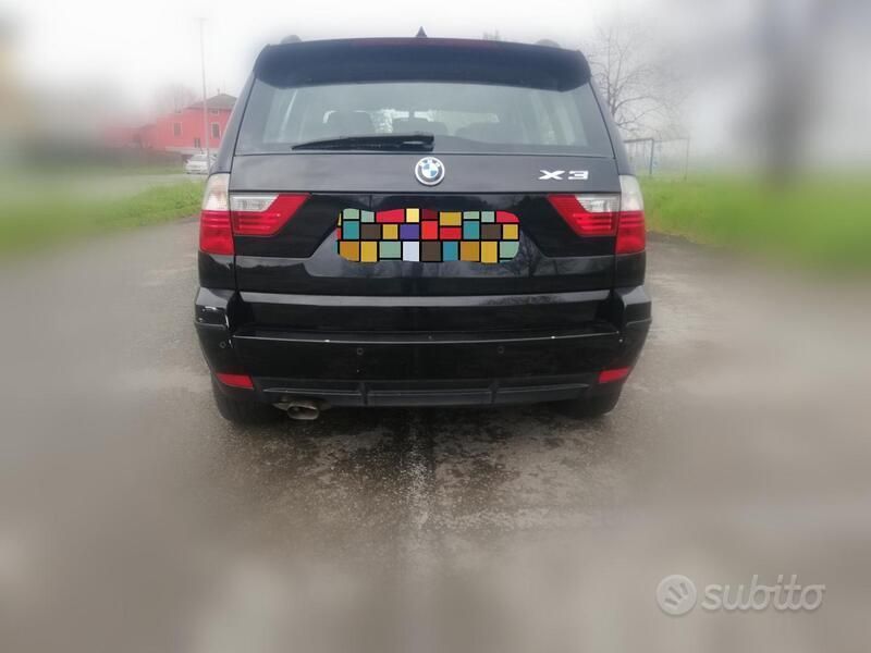 Usata BMW X3 177 CV (130 kW) 2008 Nero SUV