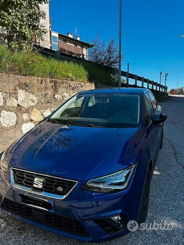 Usata Seat Ibiza FR 2018 Blu Utilitaria