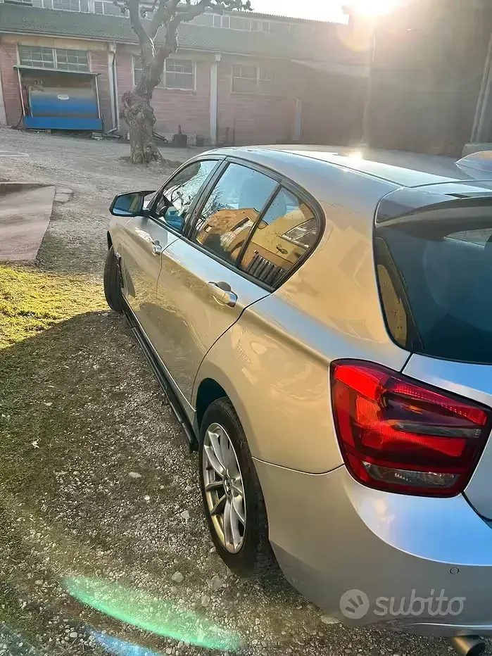 Usata BMW 114 Efficient Dynamics 95 CV (69 kW) 2014 Grigio Utilitaria