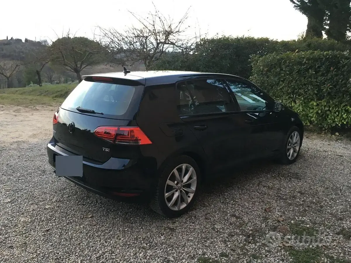Usata VW Golf VII Highline 125 CV (91 kW) 2016 Nero Berlina