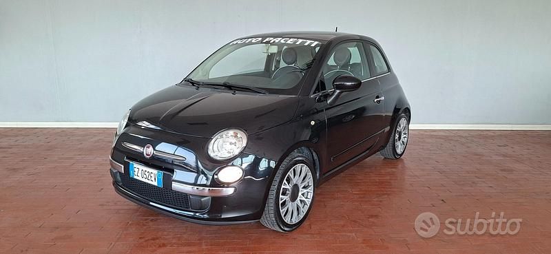 Usata Fiat 500 Lounge 69 CV (50 kW) 2015 Blu Berlina