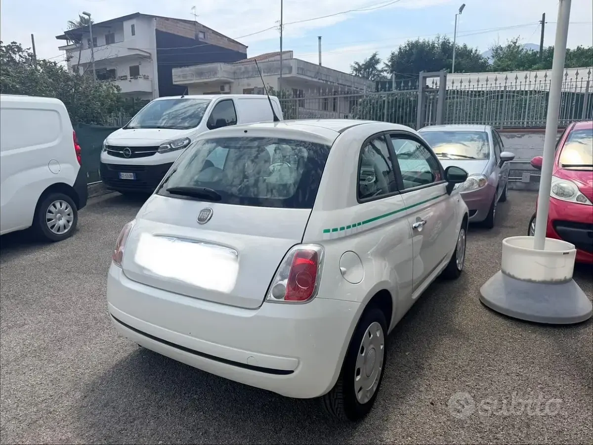 Usata Fiat 500 69 CV (50 kW) 2009 Bianco Cabrio