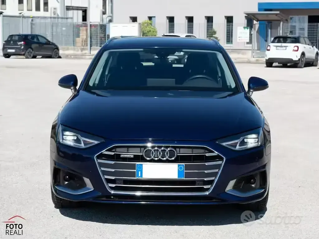 Usata Audi A4 Advanced 204 CV (150 kW) 2022 Blu Station wagon