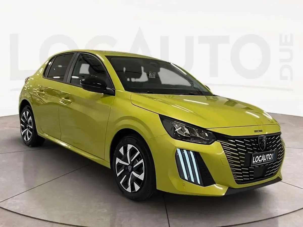 Nuova Peugeot 208 Business-Line 101 CV (74 kW) 2026 Giallo Utilitaria
