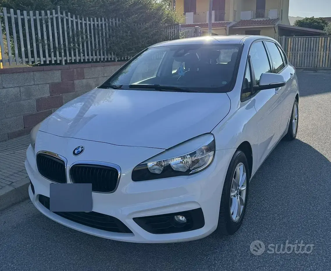 Usata BMW 216 Active Tourer 116 CV (85 kW) 2016 Bianco Monovolume