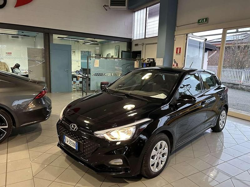Usata Hyundai i20 75 CV (55 kW) 2019 Nero Utilitaria
