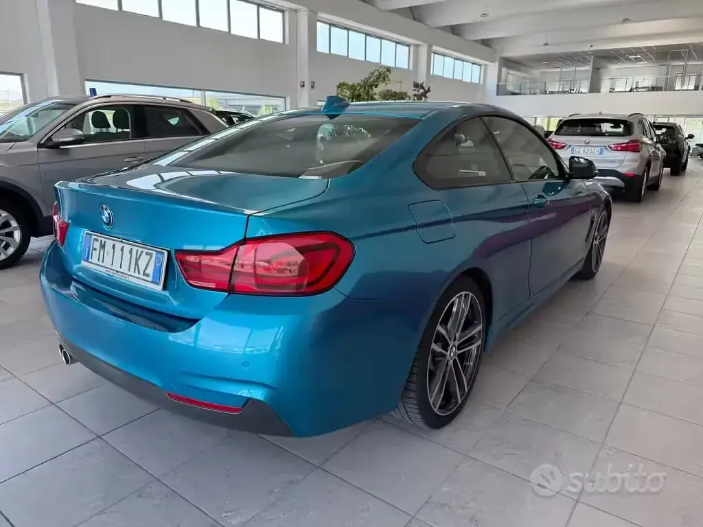 Usata BMW 420 Coupé M Sport 190 CV (139 kW) 2017 Azzurro Coupé