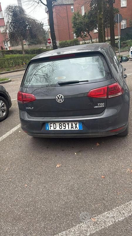 Usata VW Golf VII 110 CV (80 kW) 2016 Grigio Berlina