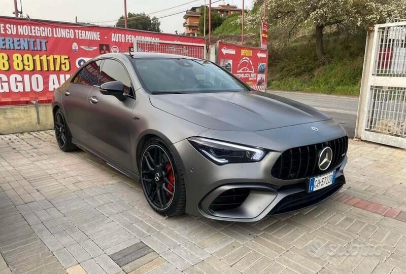 Grigio Usata 2022 Mercedes CLA45 AMG AMG Tre volumi | 54.000 € (Molto cara) - Immagine 1/4