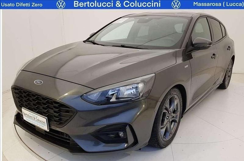 Usata Ford Focus ST-Line 120 CV (88 kW) 2019 Grigio Berlina