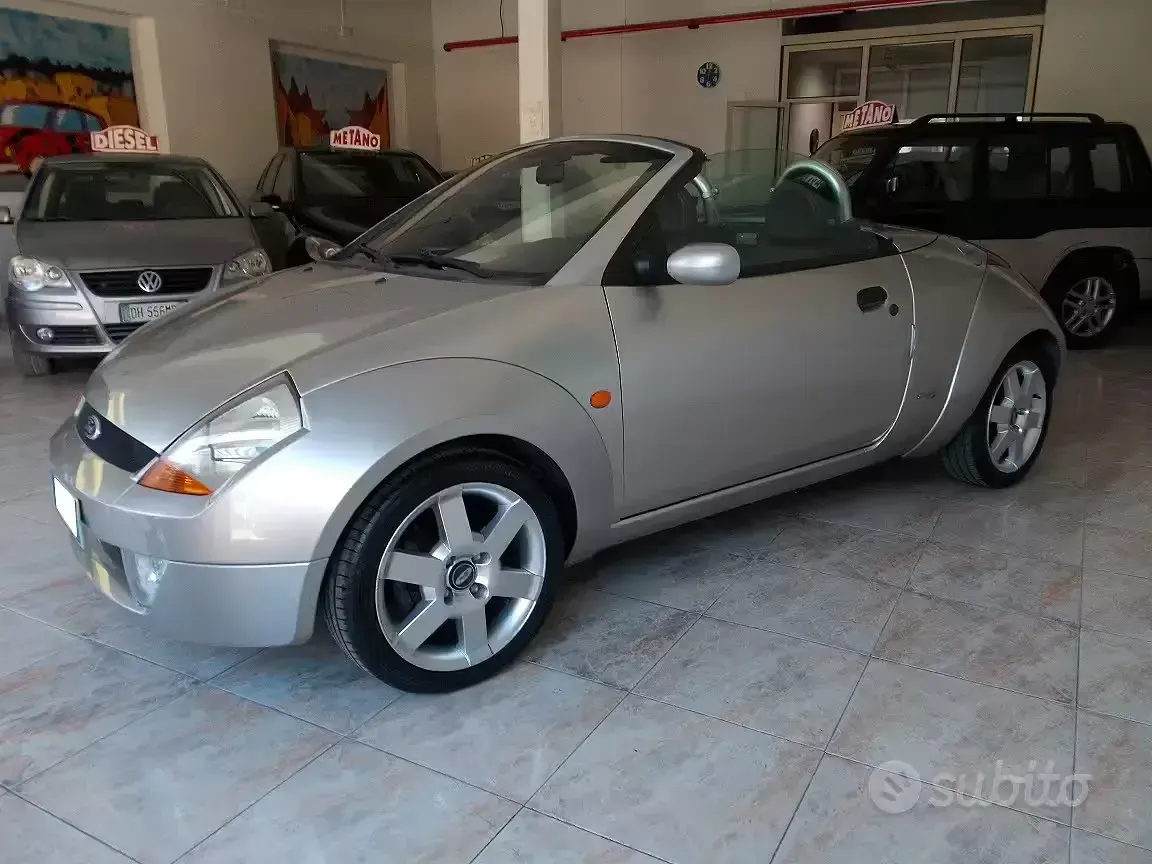 Usata Ford StreetKa 95 CV (69 kW) 2004 Grigio Cabrio