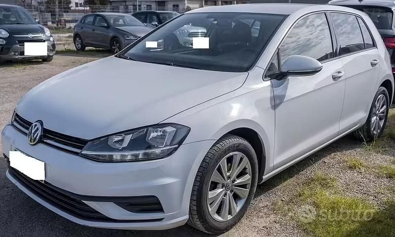 Usata VW Golf VII 86 CV (63 kW) 2018 Bianco Berlina