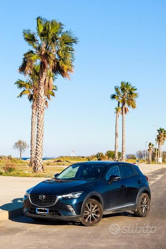 Usata Mazda CX-3 Exceed 105 CV (77 kW) 2016 Blu SUV