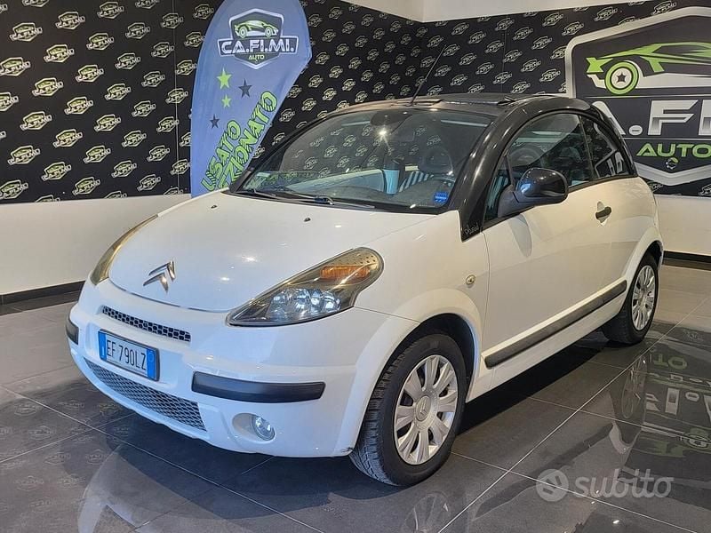 Usata Citroën C3 Pluriel Elegance 70 CV (51 kW) 2010 Bianco Cabrio