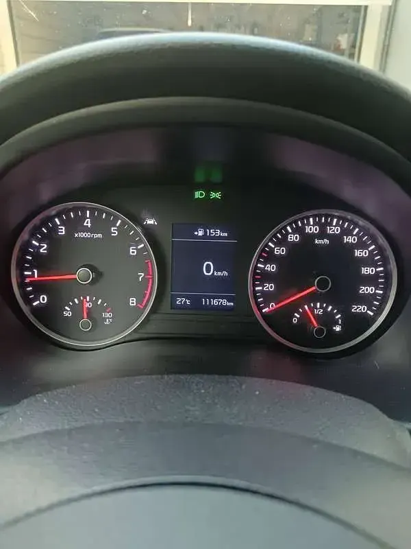 Usata Kia Rio 101 CV (74 kW) 2018 Rosso Berlina