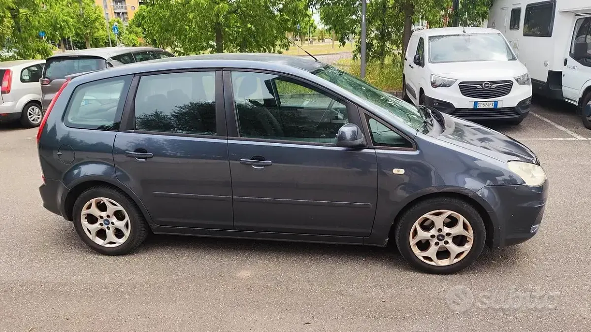 Usata Ford C-MAX Titanium 109 CV (80 kW) 2010 Grigio Monovolume