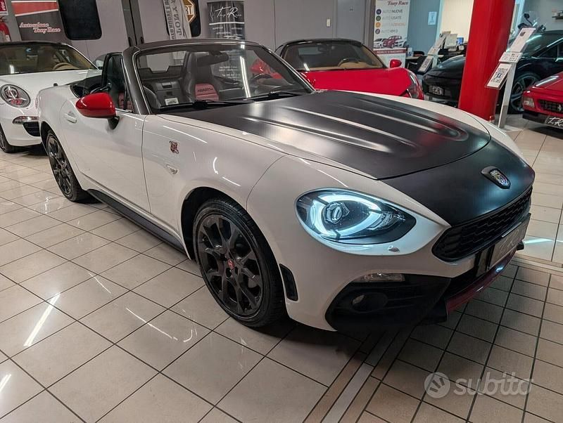 Usata Abarth 124 Spider 170 CV (125 kW) 2017 Bianco Cabrio