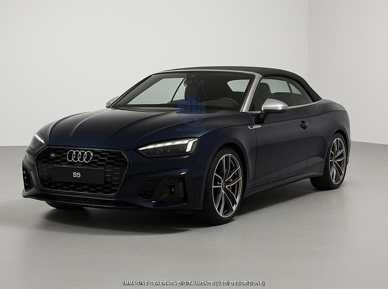 Usata Audi S5 Competition 354 CV (260 kW) 2024 Blu Cabrio