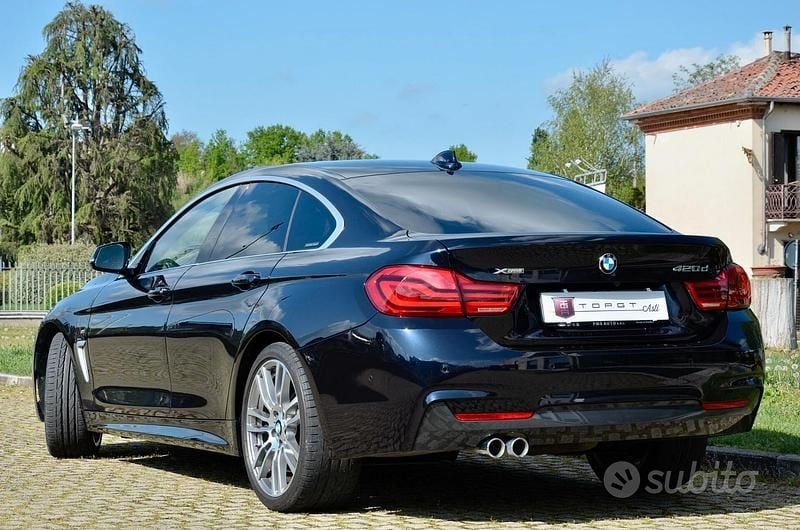 Usata BMW 420 Gran Coupé M Sport 190 CV (139 kW) 2017 Blu Coupé