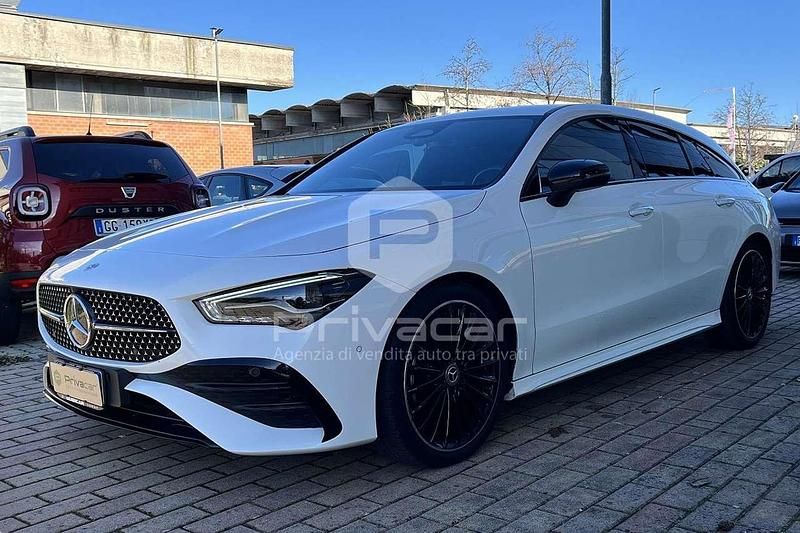 Usata Mercedes CLA200 Shooting Brake AMG Line Premium Plus 150 CV (110 kW) 2024 Bianco Station wagon