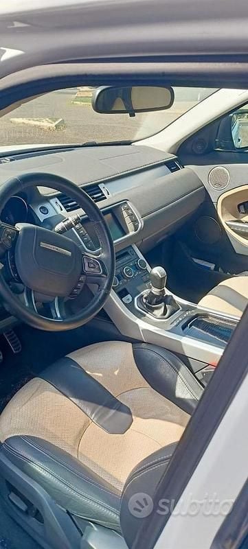Usata Land Rover Range Rover evoque 2012 Bianco Coupé
