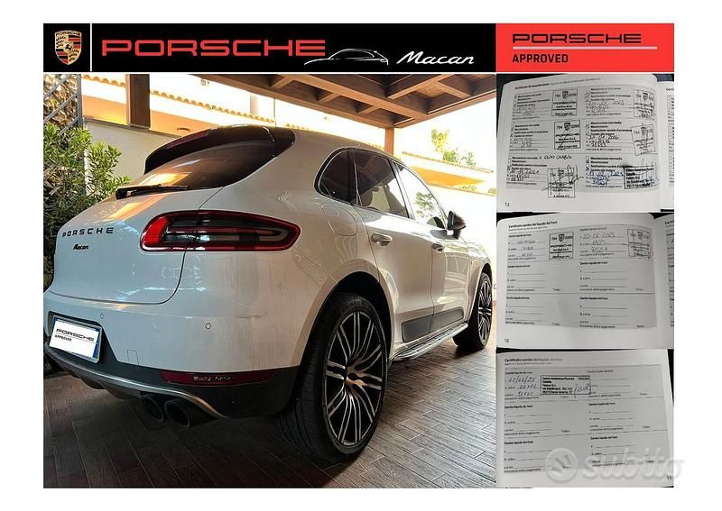 Usata Porsche Macan 252 CV (185 kW) 2018 Bianco SUV