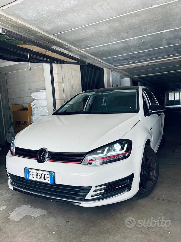 Usata VW Golf VII Trendline 90 CV (66 kW) 2016 Bianco Berlina
