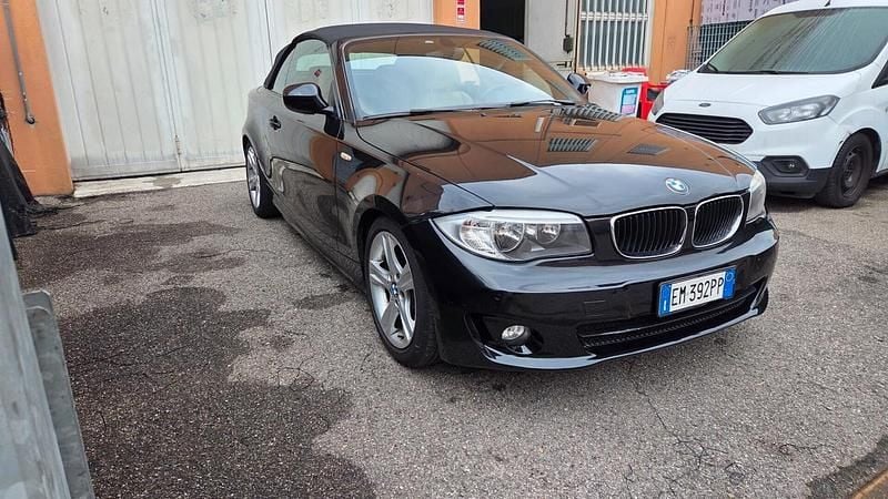 Usata BMW 120 Cabriolet M Sport 169 CV (124 kW) 2012 Nero Cabrio